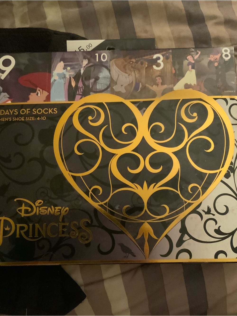 Disney Princess Womens Socks Gift Set